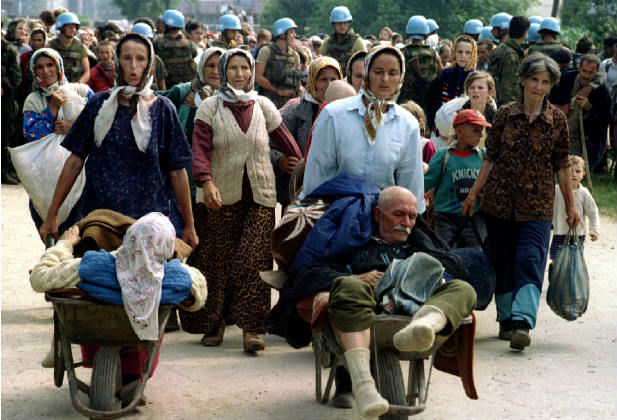 bosnia conflict war refugees