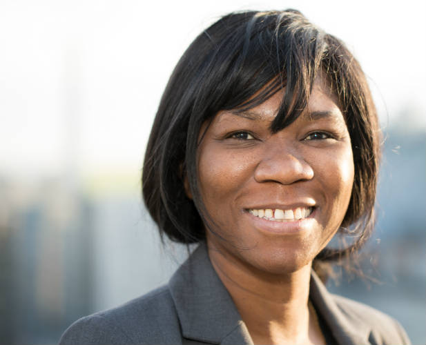 Pamela Bwalya, CEO of MCA-Zambia. (Photo courtesy of MCC)