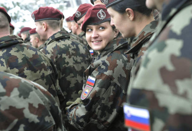 Woman kosovo NATO forces women peace security