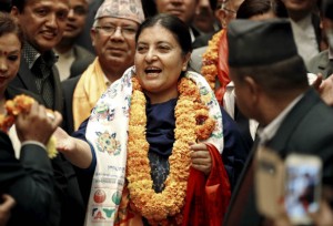 Nepal-woman-president-parliament