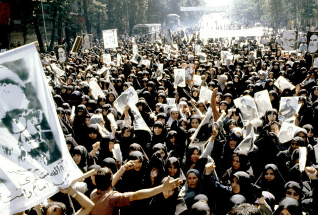1979 Iran women rally
