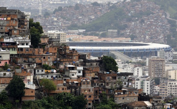 Plans for a $340 million overhaul of Rio de Janeiro’s iconic Maracana stadium are among those most behind schedule for the World Cup, yet to be bid out to construction companies (Sergio Moraes / Courtesy Reuters).