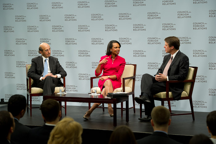 Task Force Co-Chairs Joel I. Klein and Condoleezza Rice