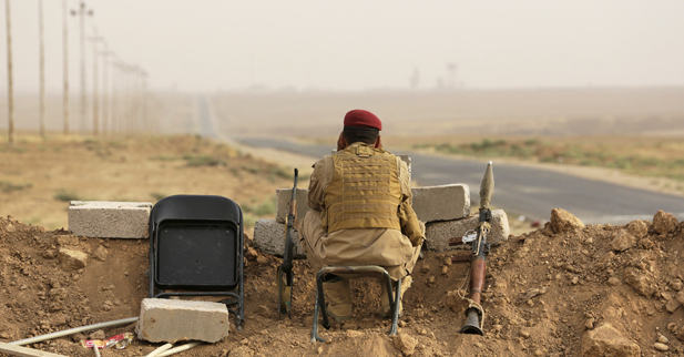 Kurdish Soldier in Iraq