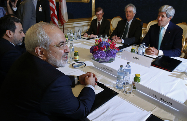 Kerry and Zarif in Vienna