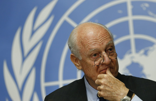 UN Special Envoy for Syria Staffan de Mistura