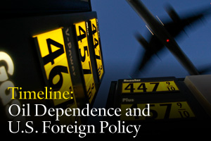 Timeline: Oil Dependence and U.S. Foreign Policy