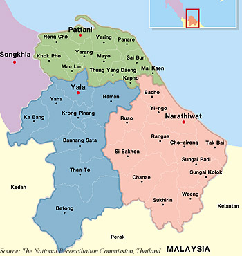Thailand Map