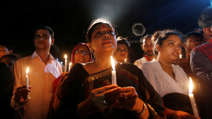 Bangladesh ISIS Vigil