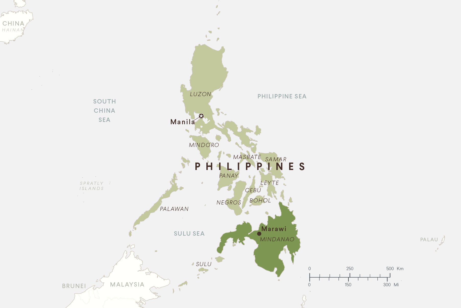 Map of the Philippines