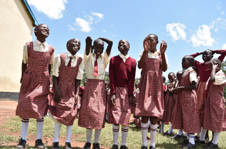 girls play school kenya
