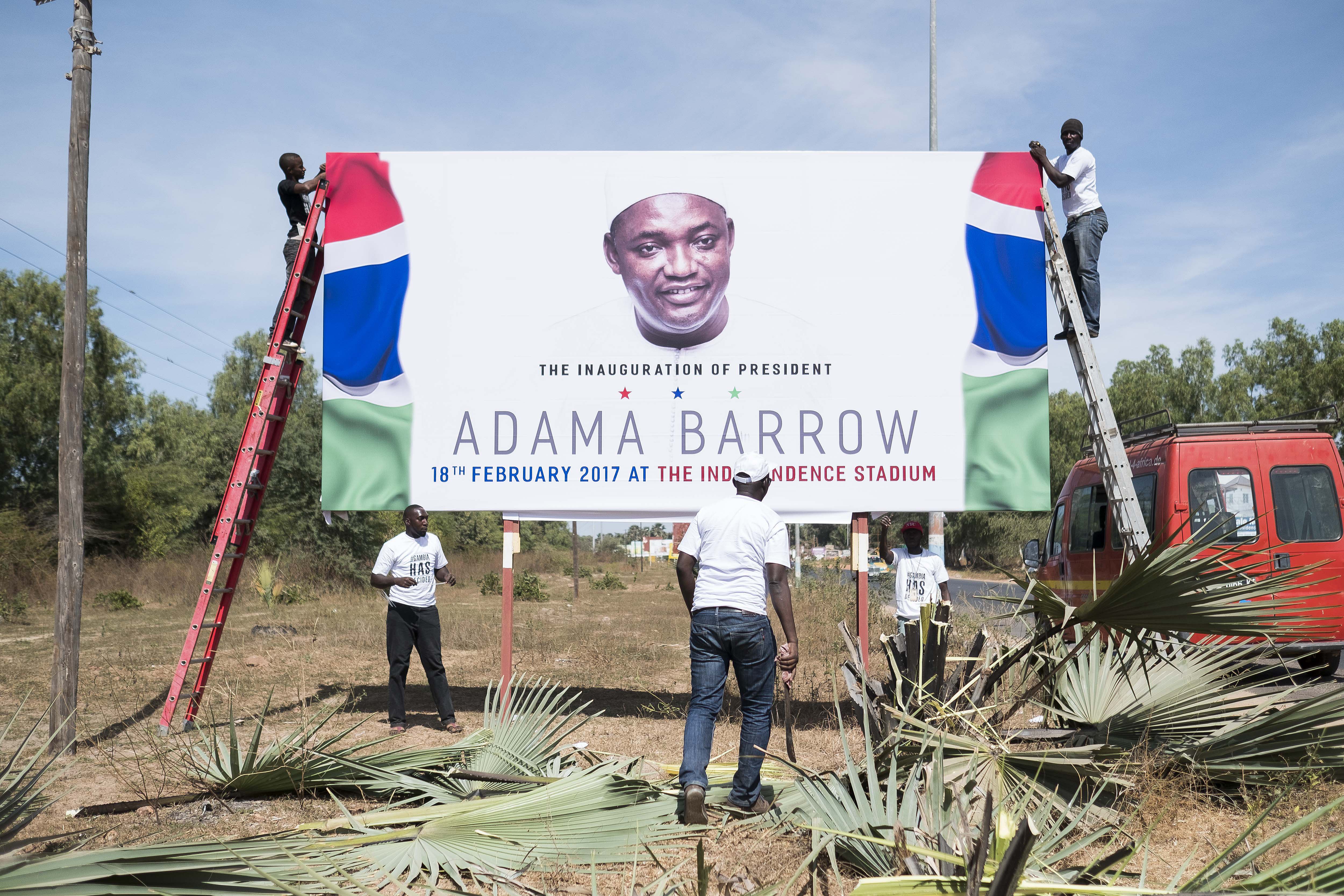 Gambia Adama Barrow Yahya Jammeh