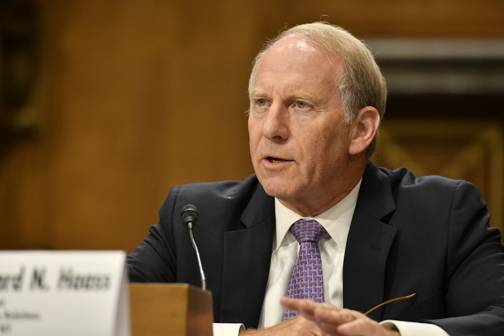 Richard Haass testifying on the value of NATO