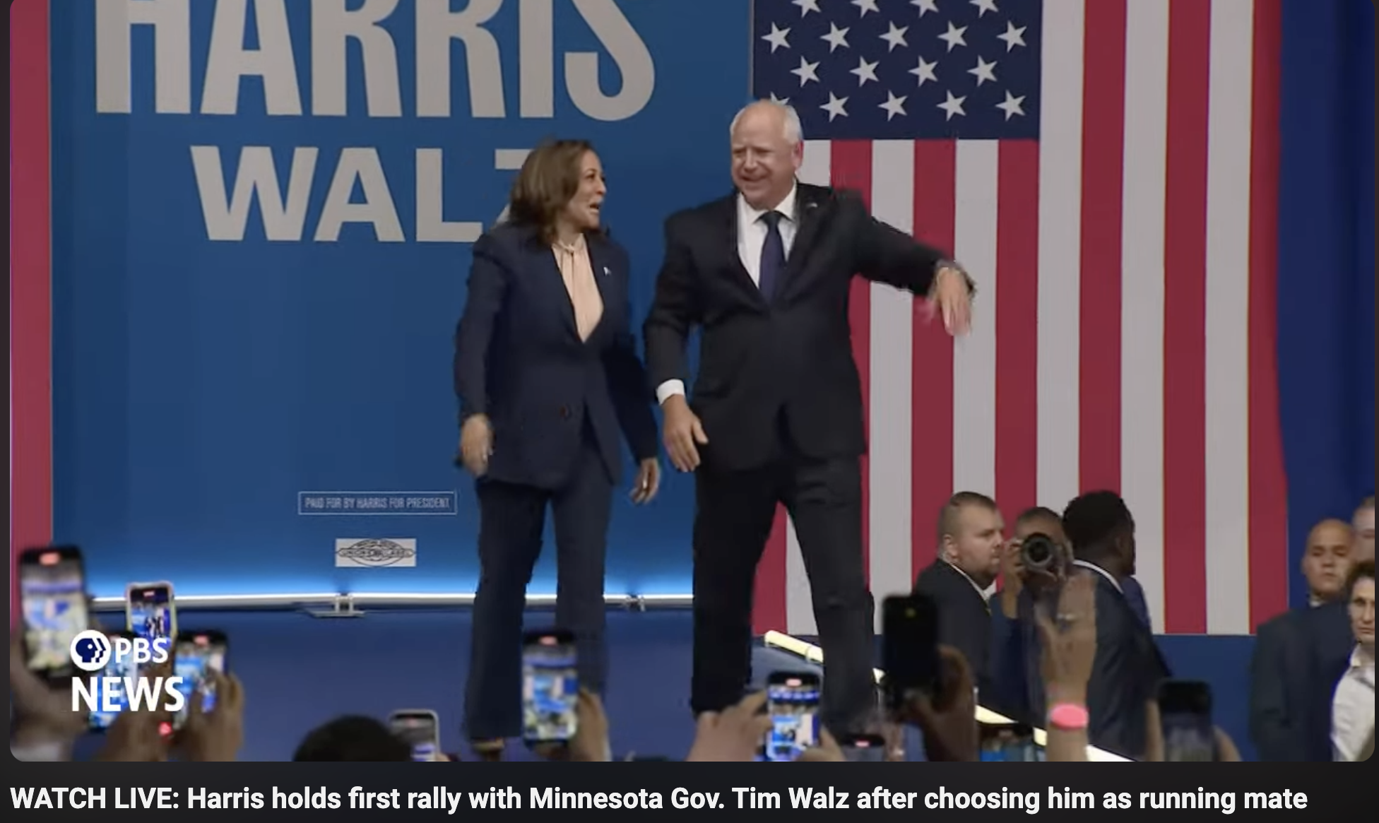 Harris-Waltz Campaign Rally