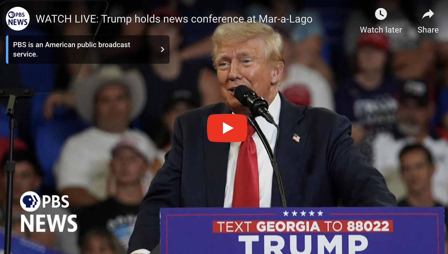 Trump Mar-a-Lago Press Conference 