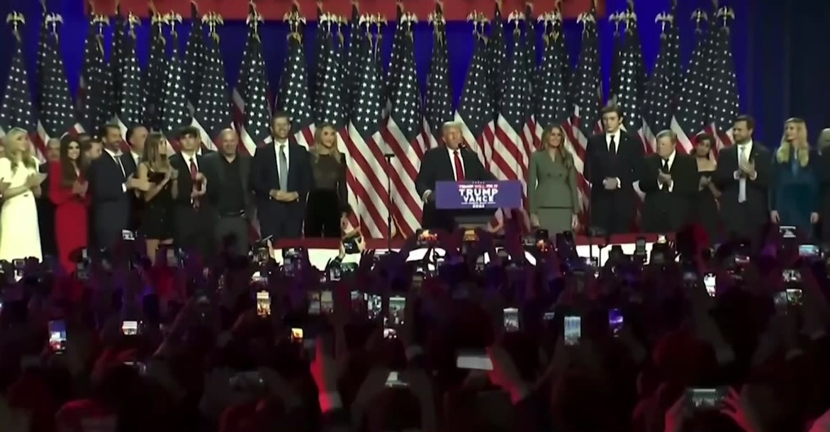 Trump Delivers Victory Speech